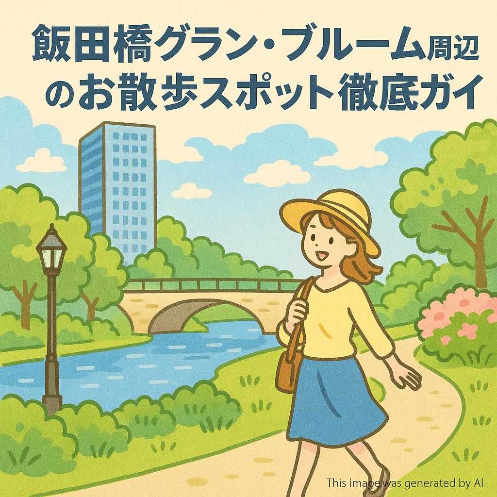 飯田橋グラン・ブルーム周辺のお散歩スポット徹底ガイド