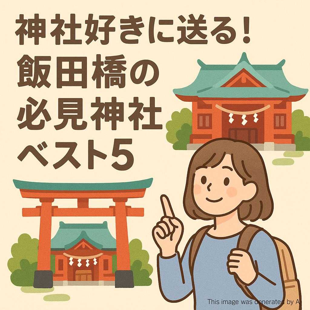 神社好きに送る！飯田橋の必見神社ベスト5