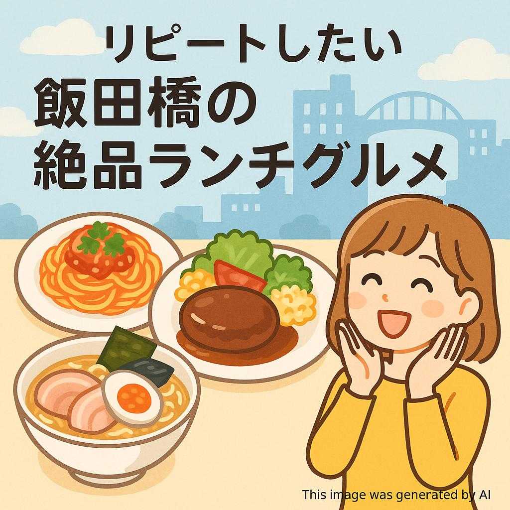 リピートしたい飯田橋の絶品ランチグルメ