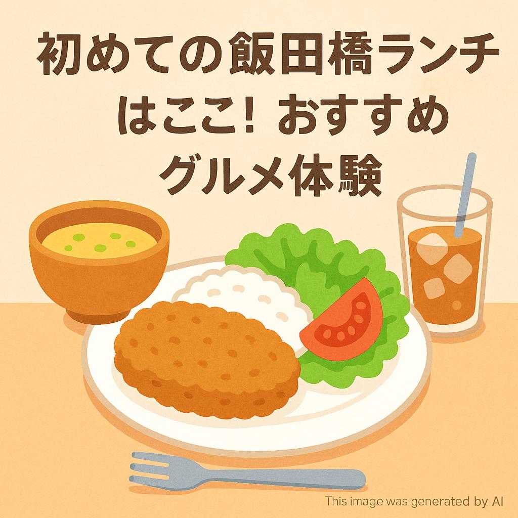 初めての飯田橋ランチはここ！おすすめグルメ体験