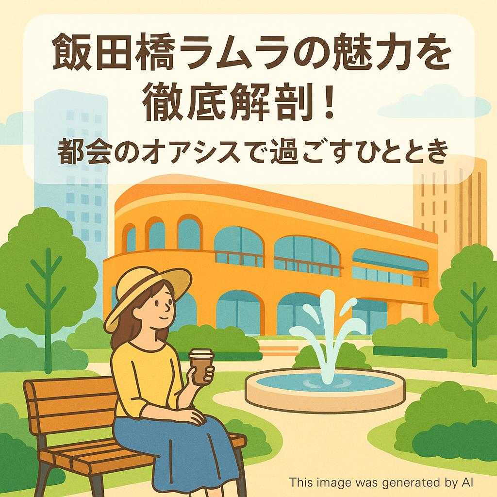 飯田橋ラムラの魅力を徹底解剖！都会のオアシスで過ごすひととき