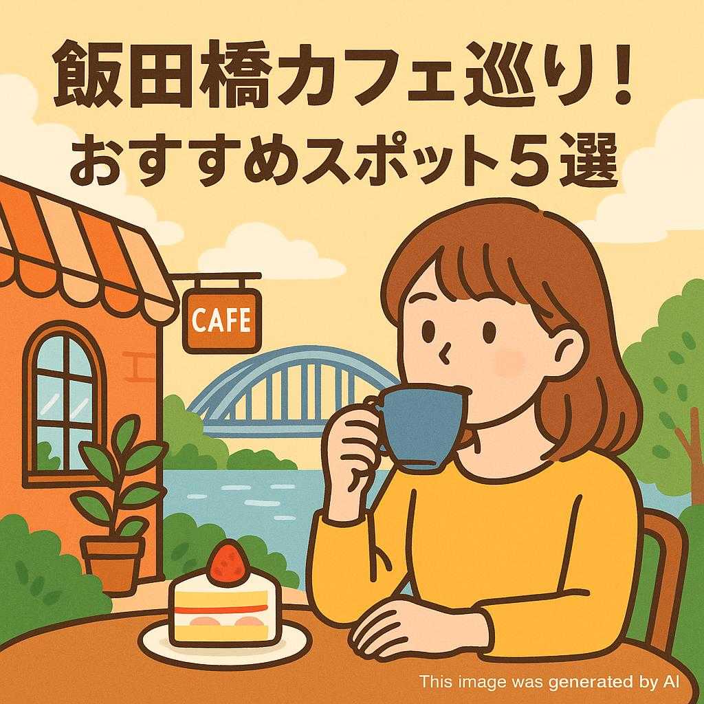 飯田橋カフェ巡り！おすすめスポット5選