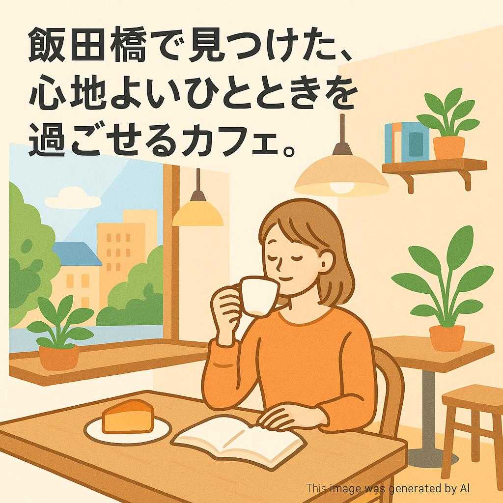 飯田橋で見つけた、心地よいひとときを過ごせるカフェ