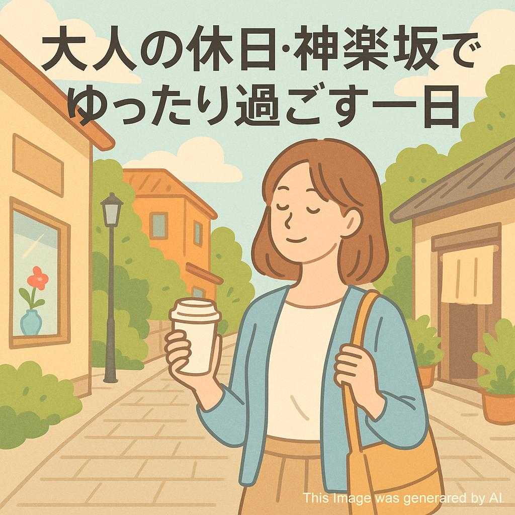 大人の休日・神楽坂でゆったり過ごす一日