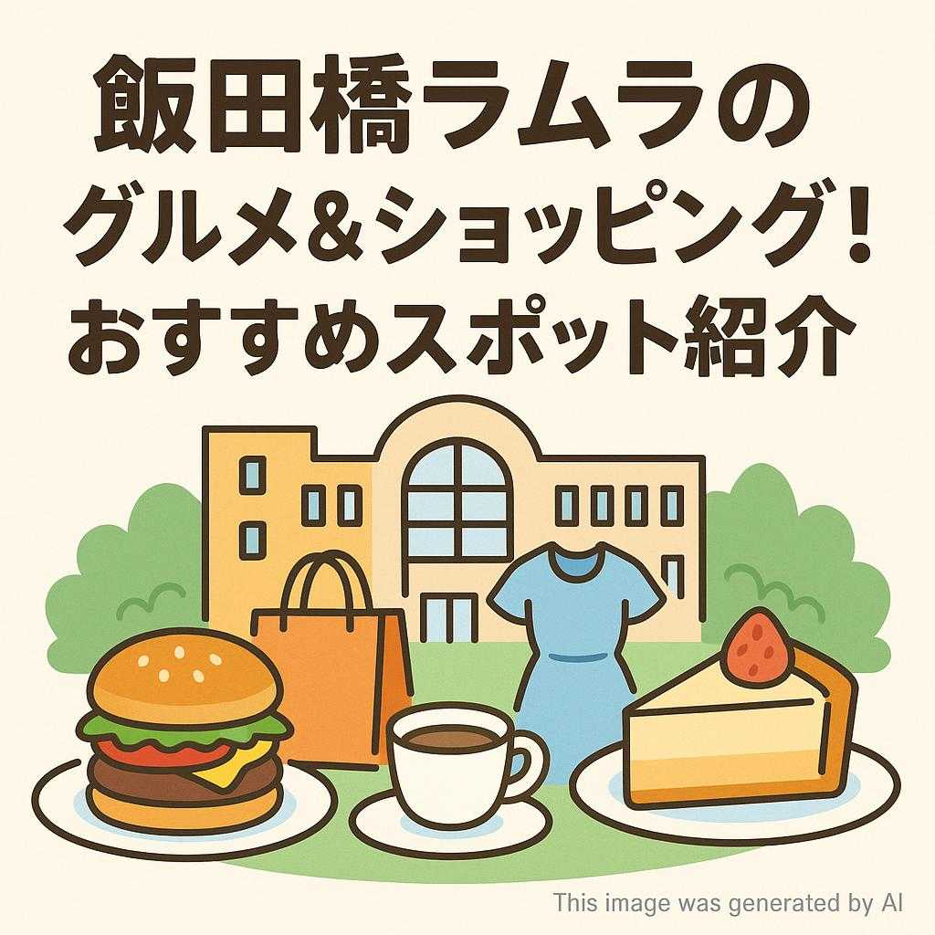 飯田橋ラムラのグルメ＆ショッピング！おすすめスポット紹介